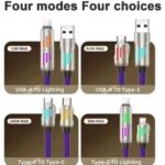 240W 4-in-1 Fast Charging Cable – One Cable for All Devices - Image 6