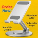 Premium Aluminum Alloy Mobile Phone Holder